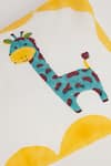 Shop_Masaya_Yellow Hypoallergenic Cotton Giraffe My Best Friend The Cot Bedding Set _Online_at_Aza_Fashions