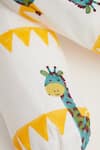 Masaya_Yellow Hypoallergenic Cotton Giraffe My Best Friend The Cot Bedding Set _at_Aza_Fashions