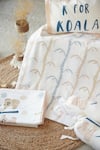 Buy_Masaya_Beige Hypoallergenic Cotton Koala K For Printed Cot Bedding Set _at_Aza_Fashions