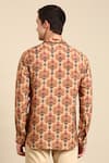 Shop_Mayank Modi - Men_Multi Color Soft Muslin Printed Digital Full Sleeve Shirt _at_Aza_Fashions