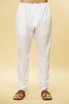 Buy_Aham-Vayam_Yellow Cotton Mirrors Embroidered Kurta And Pyjama Set _Online_at_Aza_Fashions