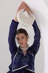 Forever Noor_Ivory Embellished Venti Pearl Tasselled Hobo Bag _Online_at_Aza_Fashions