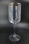 Buy_Table Manners_White Glass Crystal Clear Wine 4 Pcs Set_at_Aza_Fashions