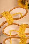 Buy House Of Vian Yellow Juane Embellished Flats Online at Aza Fashions Buy_House Of Vian_Yellow Juane Embellished Flats _Online_at_Aza_Fashions