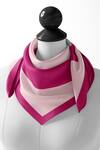 Thee Modern Roots_Fuchsia Orbiting Silk Scarf _Online_at_Aza_Fashions