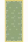 Shop_Thee Modern Roots_Green Silk Lotus Print Dupatta _at_Aza_Fashions