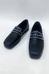 Shop The Alter Black Mia Embellished Loafers at Aza Fashions Shop_The Alter_Black Mia Embellished Loafers _at_Aza_Fashions
