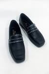 Buy The Alter Black Mia Embellished Loafers Buy_The Alter_Black Mia Embellished Loafers