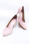 Buy The Alter Pink Plain Lizzy Baby Pointed Pumps at Aza Fashions Buy_The Alter_Pink Plain Lizzy Baby Pointed Pumps _at_Aza_Fashions