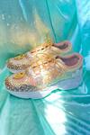 Shop_Chal Jooti_Gold Embellished Butterfly Arbour Sneakers _at_Aza_Fashions