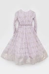 Shop_Fayon Kids_Purple Georgette Embroidery 3d Foil Print Anarkali _Online_at_Aza_Fashions