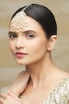 Buy_Moh-Maya By Disha Khatri_Gold Plated Kundan Maangtikka _at_Aza_Fashions