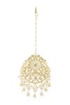 Shop_Moh-Maya By Disha Khatri_Gold Plated Kundan Maangtikka _at_Aza_Fashions