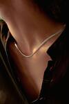 Buy_Esme by Aashna Dalmia_Silver Plated Rope Pattern Chain _at_Aza_Fashions