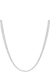 Shop_Esme by Aashna Dalmia_Silver Plated Rope Pattern Chain _at_Aza_Fashions