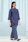 Buy_Dhi_Blue Cotton Salwar Pant _at_Aza_Fashions
