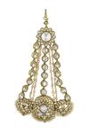Shop_Kista_Gold Plated Stoned And Pearl Encrusted & Kundan Embellished Passa_at_Aza_Fashions