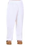 Shop_LIL DRAMA_Purple Viscose Printed Elephant Straight Kurta With Pant _Online_at_Aza_Fashions