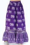 Shop Lil Drama Purple Viscose, Rayon Zari Elephant Print Kurta With Sharara Online at Aza Fashions Shop_Lil Drama_Purple Viscose, Rayon Zari Elephant Print Kurta With Sharara _Online_at_Aza_Fashions