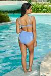 Shop_Tizzi_Blue Polyamide Plunge , Sweetheart Calico Multi-strap Bikini Set_at_Aza_Fashions