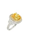 Shop_Tsara_Yellow Crystal Ring _at_Aza_Fashions