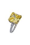 Shop_Tsara_Yellow Crystal Ring _at_Aza_Fashions