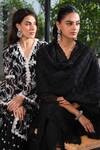 Shop_Mulmul_Black 100% Pure Mulmul Embroidery Nelli Kurta Set With Betora Dupatta _Online_at_Aza_Fashions