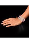 Buy_Tsara_Red Stone Crystal Bracelet_at_Aza_Fashions