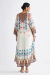 Shop_Rajdeep Ranawat_Multi Color Satin Printed Abstract Sonth Dhoti Pant  _at_Aza_Fashions
