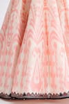 Rajdeep Ranawat_Pink Satin And Silk Duppion Varsha Leela Mandala Lehenga With Blouse  _at_Aza_Fashions