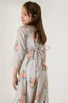 Buy_Pasha India_Green Cotton, Rayon Floral Print Dhoti Jumpsuit _Online_at_Aza_Fashions