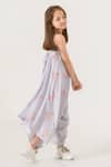 Buy_Pasha India_Grey Cotton, Rayon Embroidery Printed Palazzo Jumpsuit _Online_at_Aza_Fashions