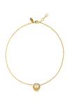 Shop_Zariin_Gold Plated Pearl Pendant Necklace _at_Aza_Fashions