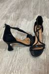Sana K luxurious Footwear_Black Embellished Beauty Stone Heels _at_Aza_Fashions