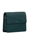 Shop_Adisee_Green Diana Mini Structured Leather Bag _at_Aza_Fashions
