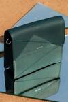 Adisee_Green Diana Mini Structured Leather Bag _Online_at_Aza_Fashions