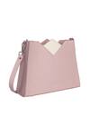 Shop_Adisee_Pink Olivia Structured Pastel Leather Bag_at_Aza_Fashions