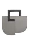 Shop_Adisee_Grey Donna Sturdy Handle Structured Bag _at_Aza_Fashions