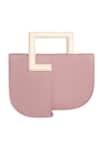 Adisee_Pink Donna Sturdy Handle Structured Pastel Bag _Online_at_Aza_Fashions