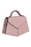 Buy_ADISEE_Pink Fiona Piccola Leather Pastel Miniature Bag _at_Aza_Fashions