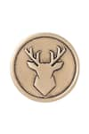 Buy_Cosa Nostraa_Gold Imperial Stag Buttons - Set Of 7 _Online_at_Aza_Fashions