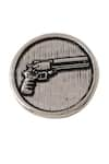 Buy_Cosa Nostraa_Grey Power Gun Carved Buttons - Set Of 7 _Online_at_Aza_Fashions