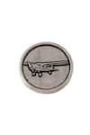 Buy_Cosa Nostraa_Grey Vintage Plane Brass Buttons - Set Of 7 _Online_at_Aza_Fashions