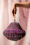 Buy_Clutch'D_Purple Embellished Hanging Delight Clutch Bag _at_Aza_Fashions