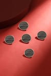 Buy_Cosa Nostraa_Grey Car Power Buttons - Set Of 5 _at_Aza_Fashions