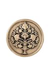 Buy_Cosa Nostraa_Gold Tree Carved Buttons - Set Of 5 _Online_at_Aza_Fashions