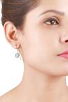 Buy_Sangeeta Boochra_Silver Plated Stones Handcrafted Earrings _at_Aza_Fashions