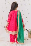 Shop_Chotibuti_Pink Silk Embroidered Sequin Embellished Kurta Salwar Set_at_Aza_Fashions