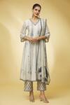 Buy Punit Balana Ivory Silk, Handloom Cotton, Cut Work, Anarkali Set at Aza Fashions Buy_Punit Balana_Ivory Silk, Handloom Cotton, Cut Work, Anarkali Set _at_Aza_Fashions
