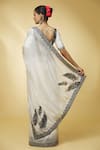 Punit Balana Ivory Chanderi Silk, Organza Embroidery, Resham Bordered Saree With Blouse Online at Aza Fashions Punit Balana_Ivory Chanderi Silk, Organza Embroidery, Resham Bordered Saree With Blouse _Online_at_Aza_Fashions